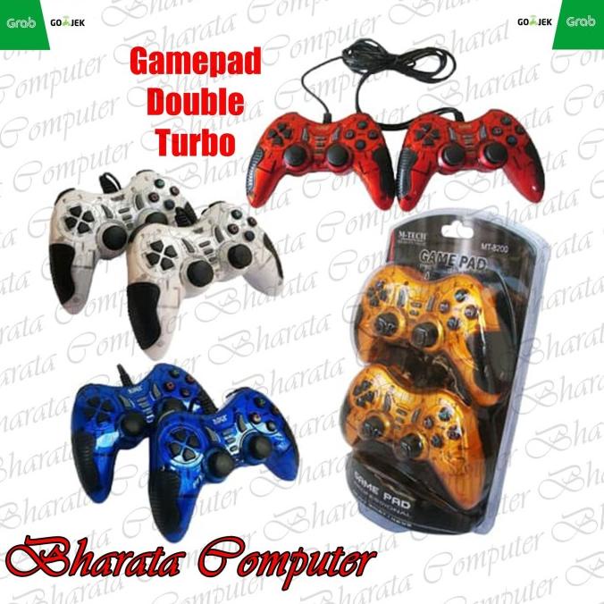 Gamepad / Joystick Double Turbo Getar Usb For Pc Gamer Stick Pc [Cod]