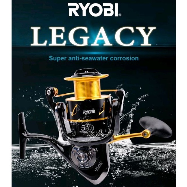 Reel Ryobi LEGACY SW 1000 - 8000  - Power Handle