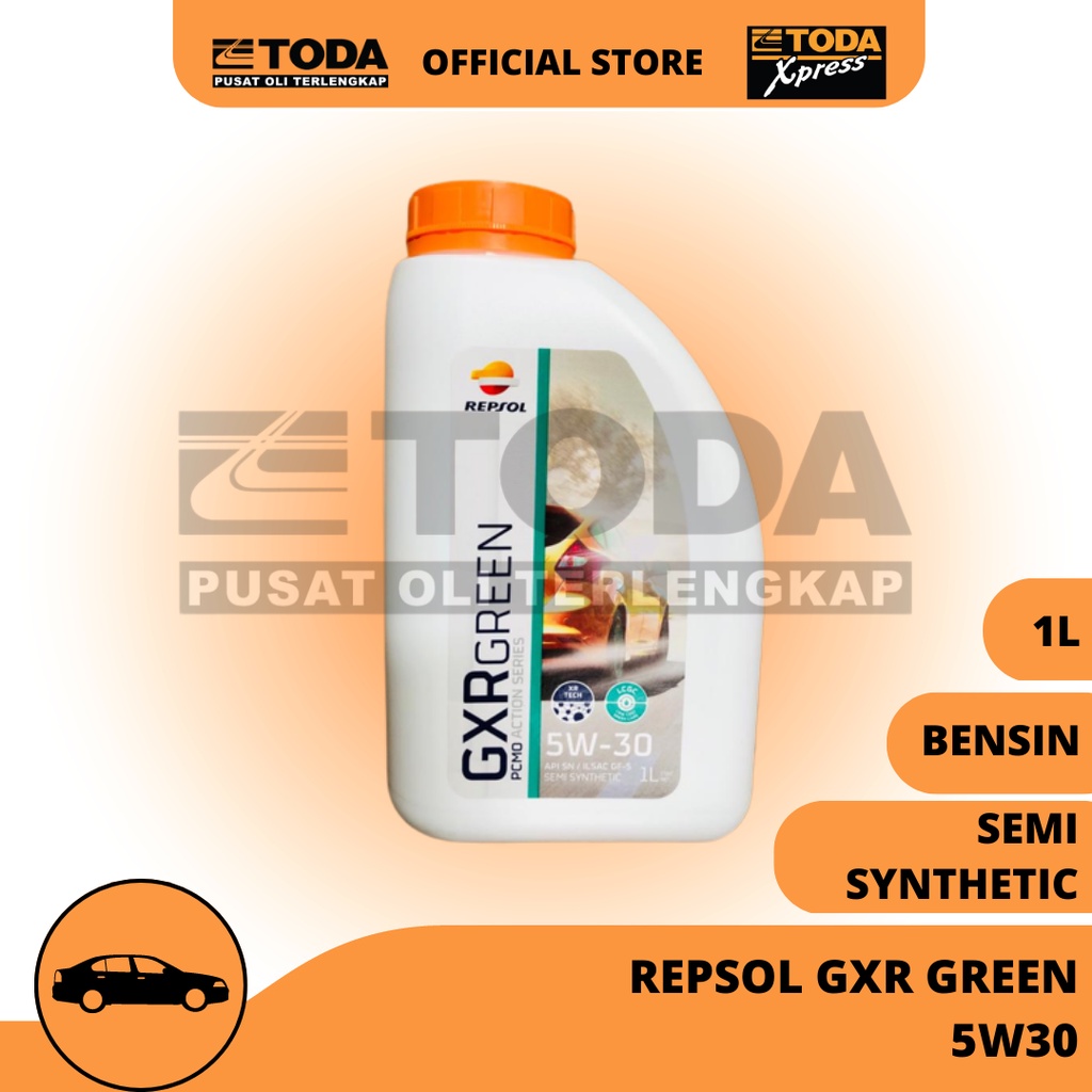 Oli Repsol GXR Green 5W-30 1L Original Oli Mesin Mobil