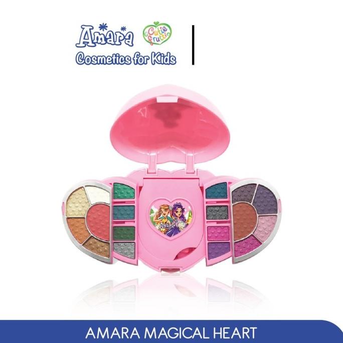 Amara Magical Heart Make Up Kit Make Up Anak