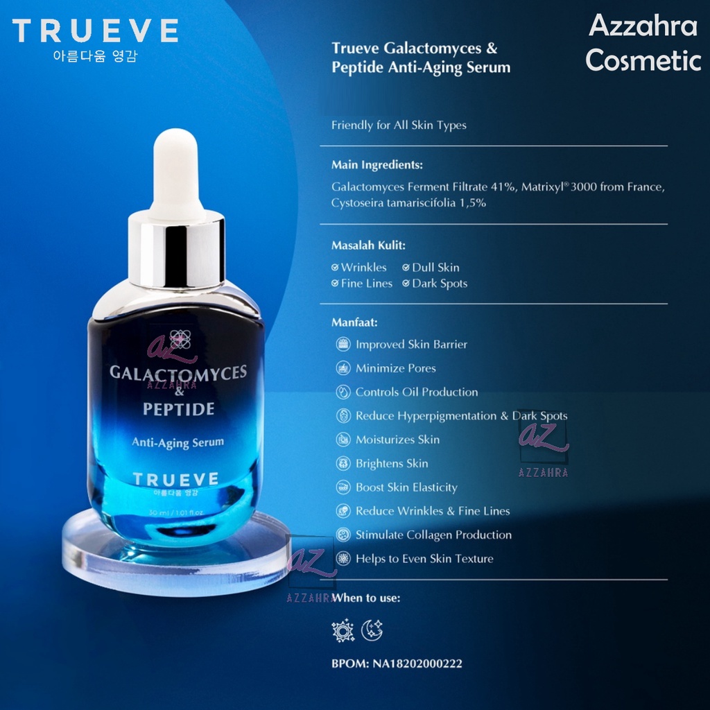TRUEVE Galactomyces &amp; Peptide Anti-Aging Serum 30ml