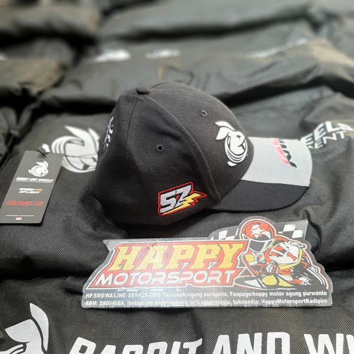 hat / topi rabbit and wheels caps famaous original rnw