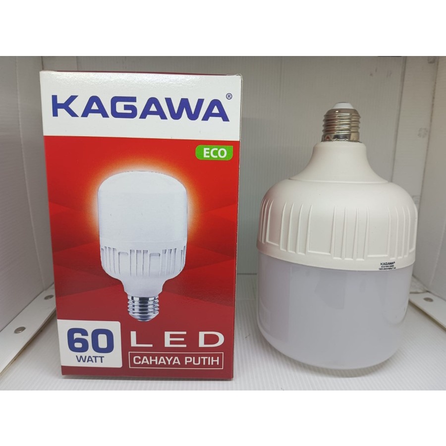 Lampu LED KAGAWA ECO Capsule 60 watt cahaya putih Bohlam LED 60w