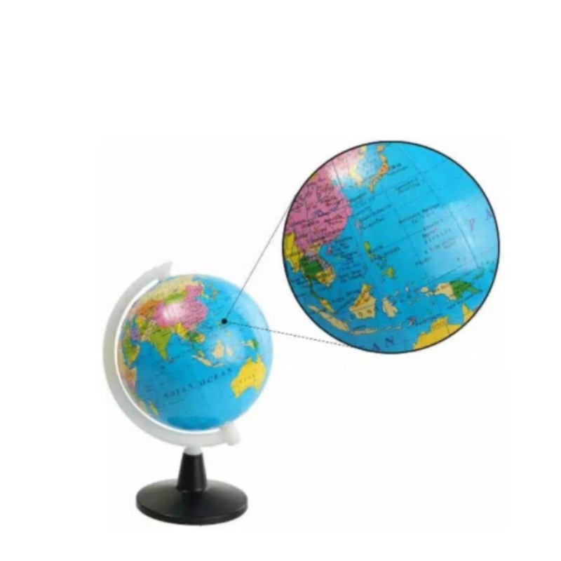 

GLOBE PETA DUNIA AKRILIK UKURAN 8.5 CM