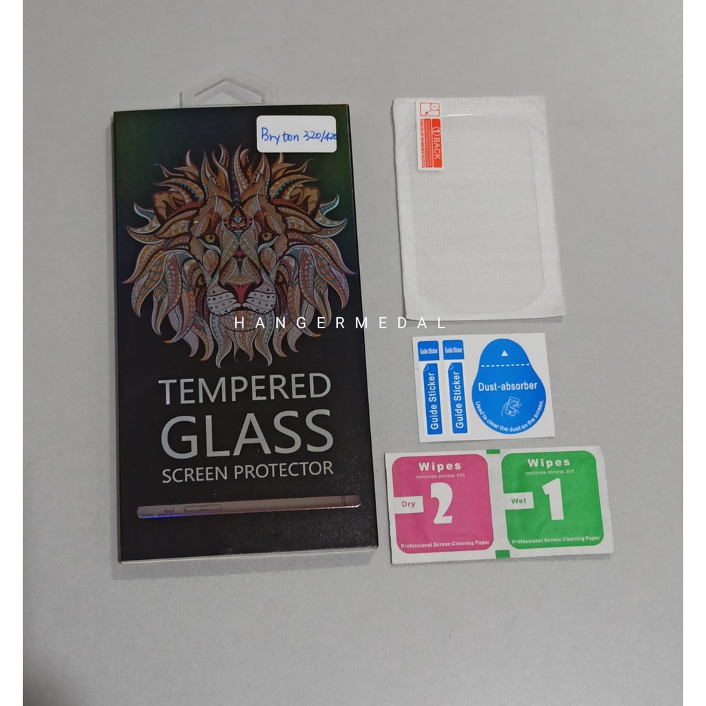 Tempered Glass BRYTON RIDER 320 420 Screen Protector Pelindung Layar