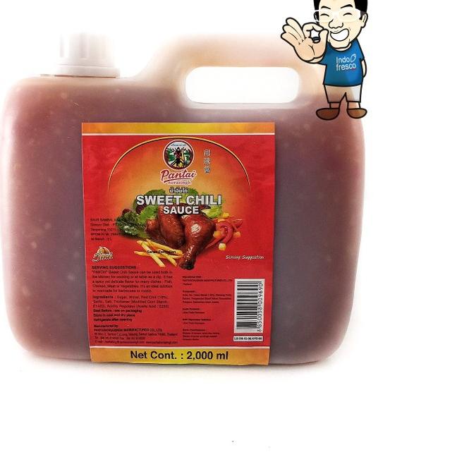 

♠ Pantai Norasingh Sweet Chilli Sauce- Saus Sambal Manis Thai Jerigen 2L ♙
