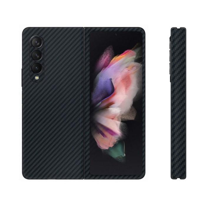 Samsung Z Fold 3 Premium Skin / Garskin Protector - Carbon