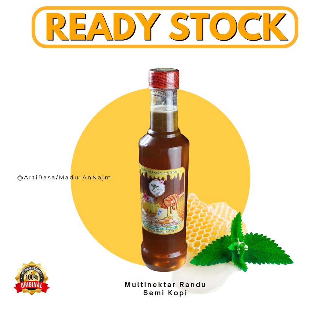 

Best Seller Original Madu An Najm Multinektar Randu Semi Kopi