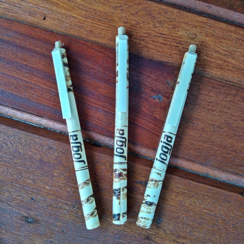 

1 pcs pulpen unik bambu motif Jogja Souvenir Malioboro oleh oleh khas Jogja