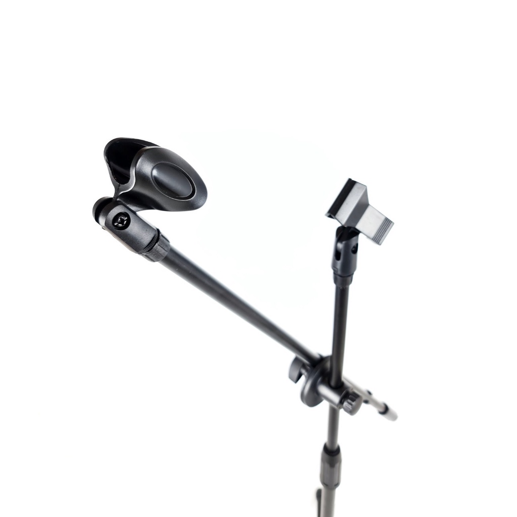 Stand Mic Microphone Lantai / Tripod Holder Mikrofon Merk Pro Include 2 Klip Jakarta