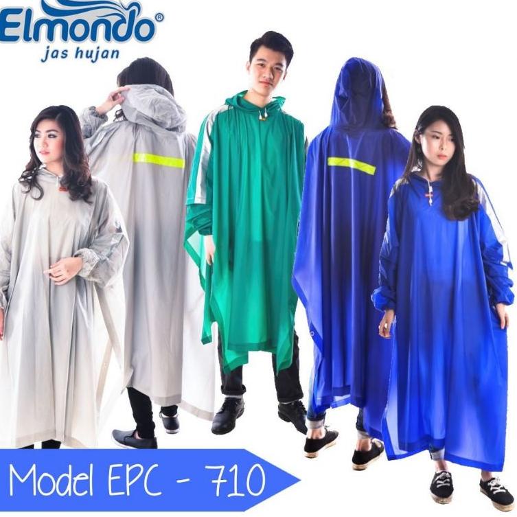 Terbaik ELMONDO PERSONAL 710 Jas Hujan Ponco - Jas Hujan Kalong Lengan - Mantel Jas Ujan ?