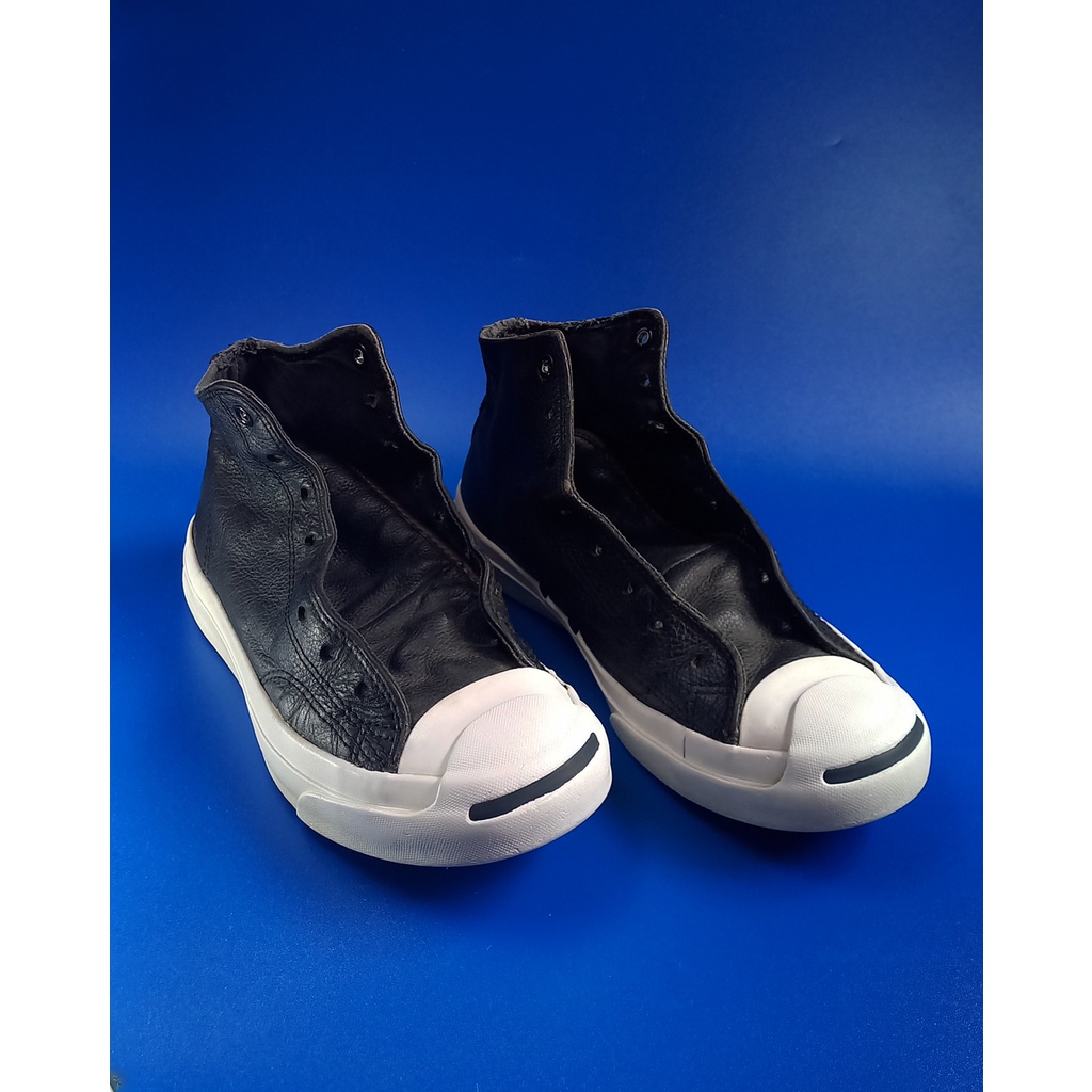 Converse Jack Purcell High Leather Black