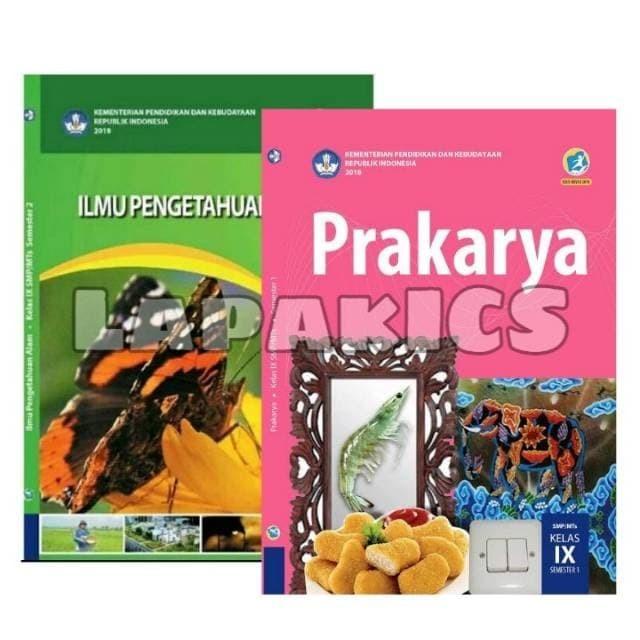 

Paket Buku Semester 2 SMP Kelas 9 IPA dan Prakarya Best Seller