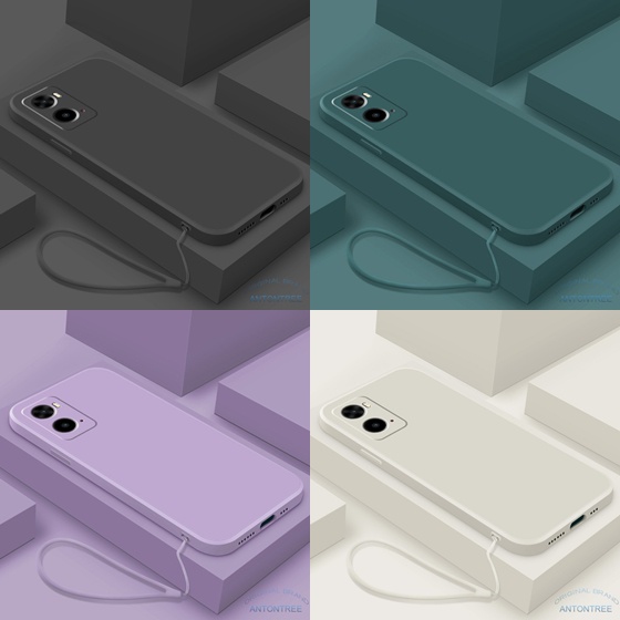Case Oppo A76 / A96 Baby Skin Soft FREE tali Microfiber Silicone Cover