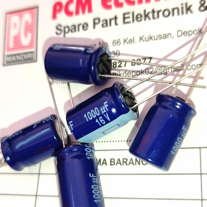 1000 16 1000uf 16v volt Elco Capacitor PANASONIC MATSUSHITA Original pcmelektrob9090