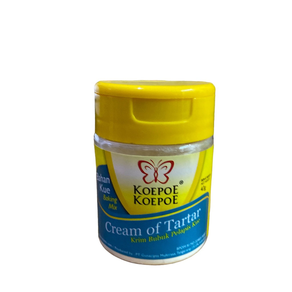 Koepoe Koepoe Kayumanis, Biji Selasih, Soda Kue, Baking Powder, Cream Tartar 35gr - 81gr