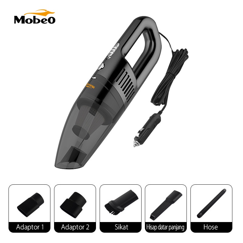 (Free Gift) Mobeo Car Vacuum Clenaer Penyedot Debu Mobil