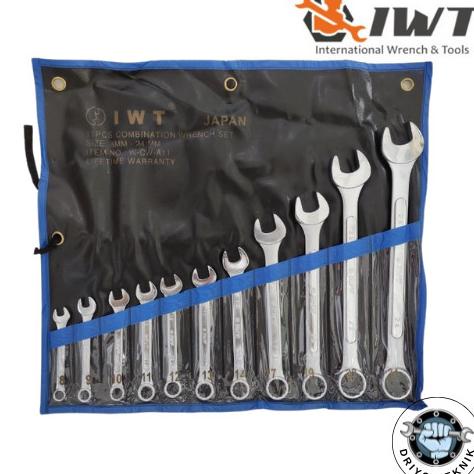 +%+%+%] IWT KUNCI RING SET 8 PCS 6-24 / DOUBLE RING WRENCH SET IWT