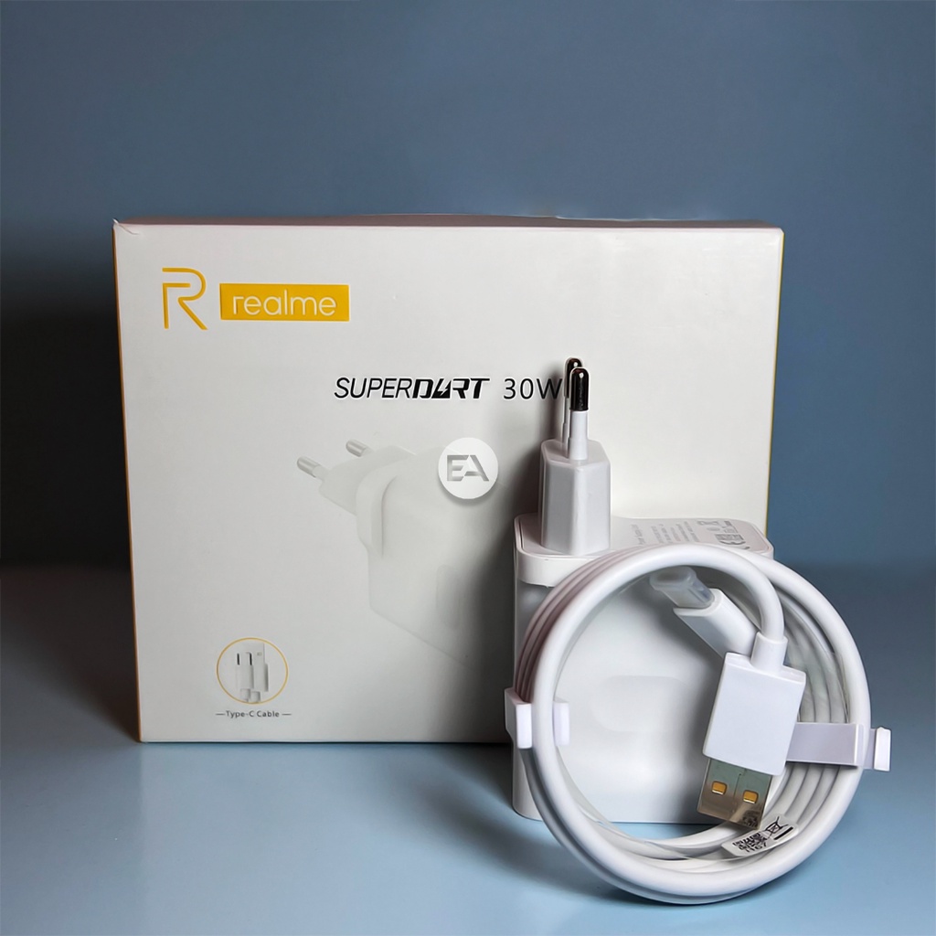 Charger Realme 30W SUPERDART TYPE C ORIGINAL 100%