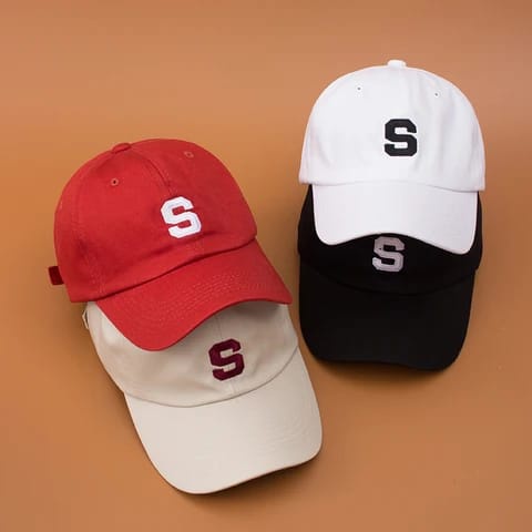 Topi Baseball Import Logo S Good Quality Premium // Topi Baseball Pria Wanita Termurah Bisa bayar di tempat