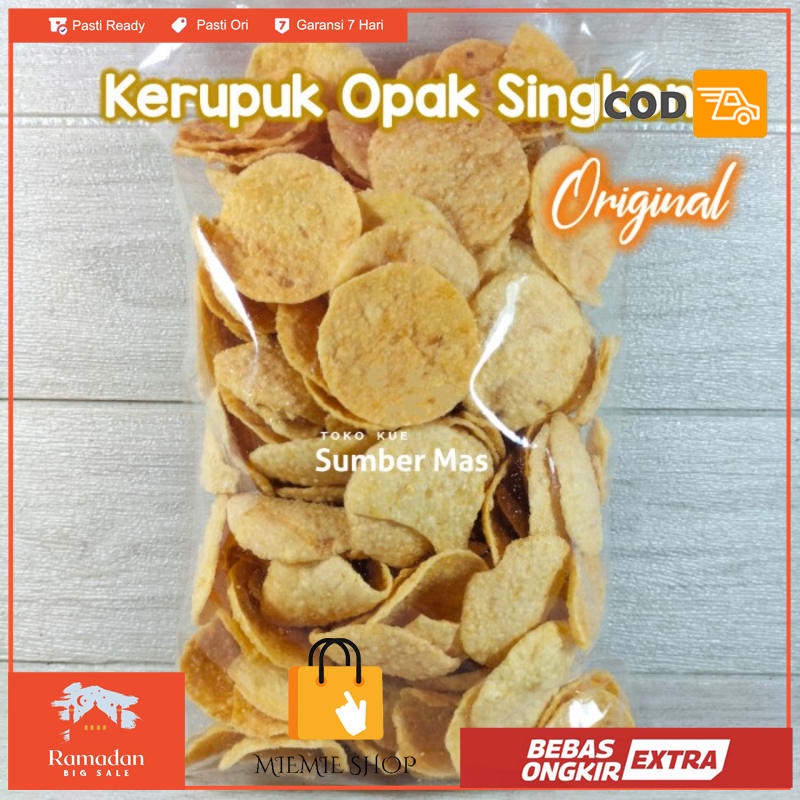 

KERIPIK OPAK SINGKONG 250gr