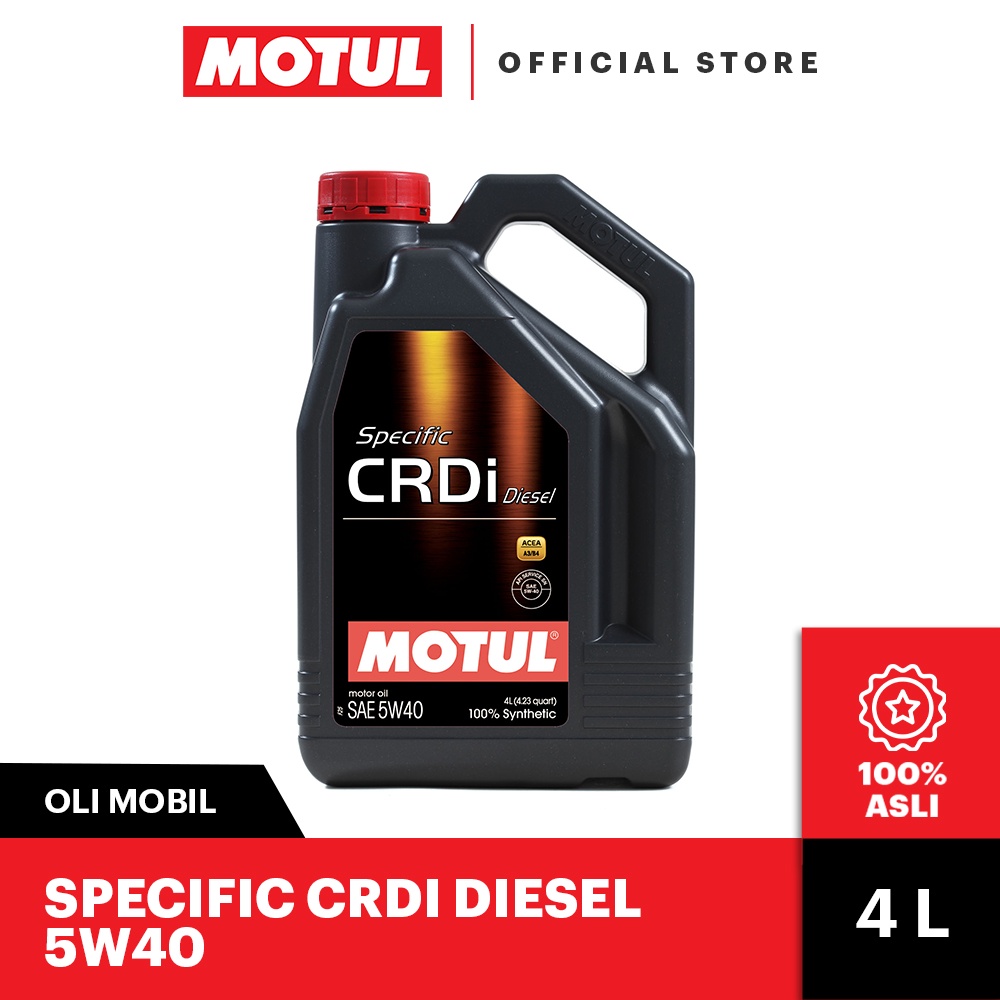 Oli Mobil Motul SPECIFIC CRDi DIESEL 5W40 4L