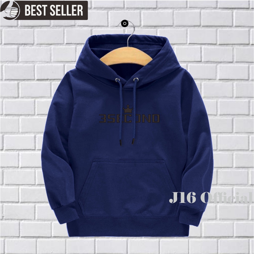 Jaket SWEATER HOODIE Anak Usia 4 - 12 Tahun 3SCOND TERLARIS