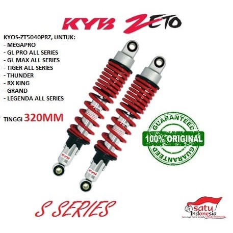 shockbreaker shock belakang verza grand kayaba zeto kyos-zt5040prz ORIGINAL