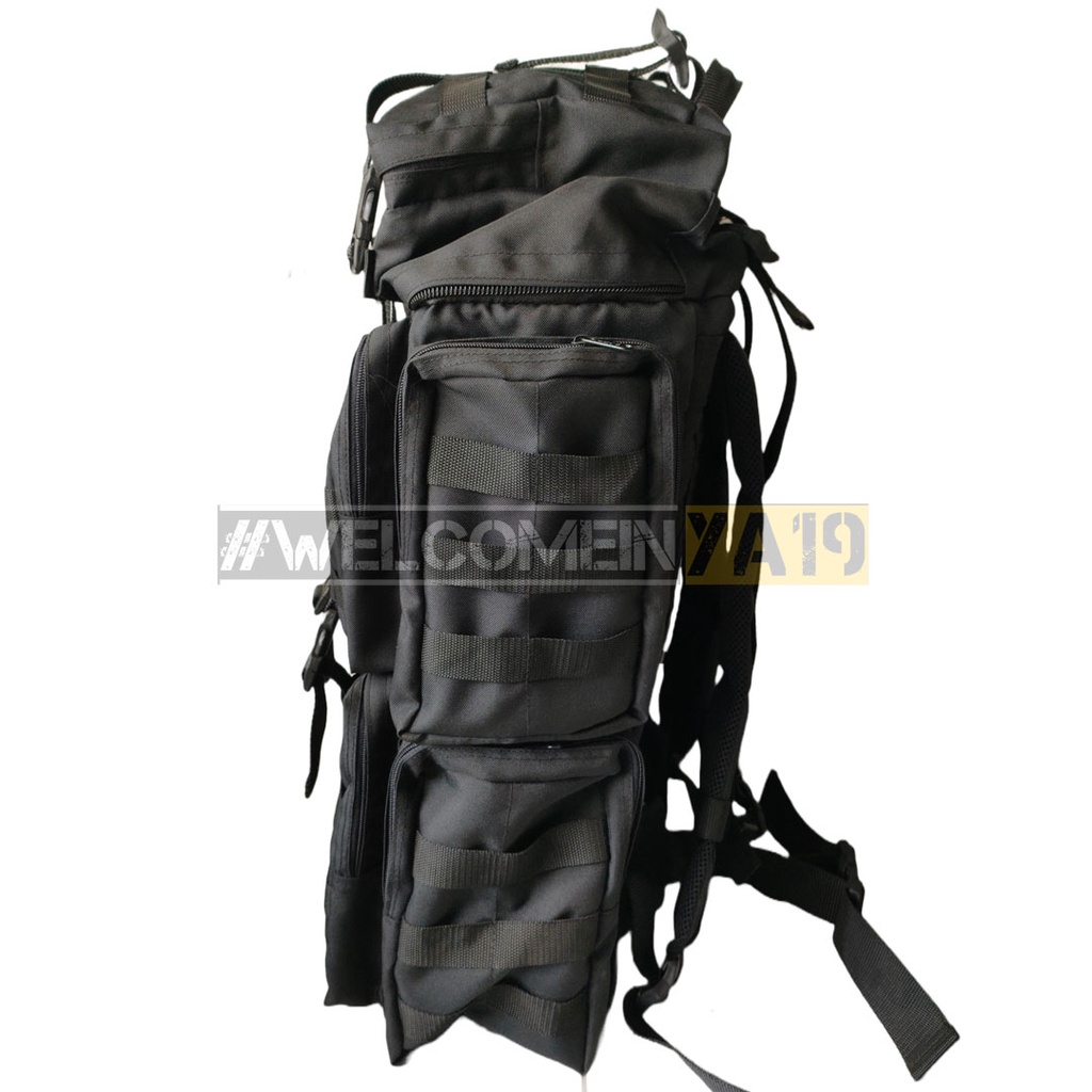 Tas Ransel Raider Jumbo 100L Hitam