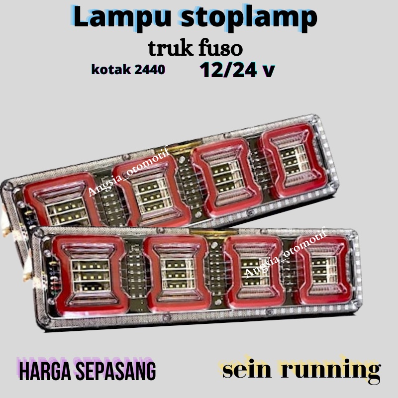 Lampu Belakang Stop Lamp Variasi Running Led Mobil PickUp Pick Up Terbaru New Carry L300 Panther Pan