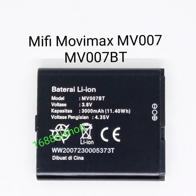 Baterai Movimax Mv007Bt Modem Mifi Movimax Mv007 Batre Battery Batere