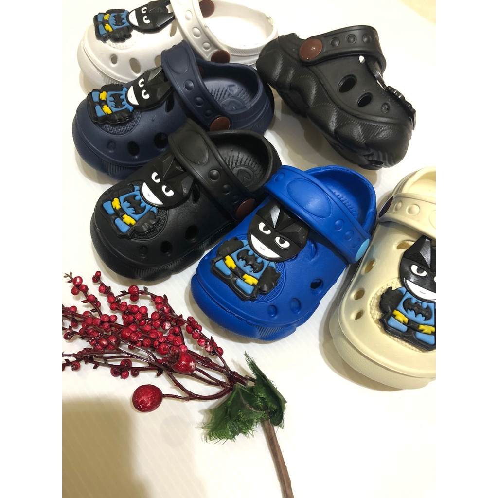 Sandal Bayi Anak Laki Karet Karakter Batman NEWSANDAL 525 WRN