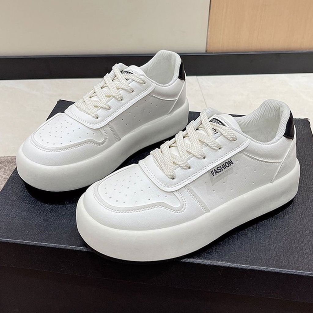 Sepatu Wanita Sneakers Import Premium Quality Model Terbaru Korea Style ST053