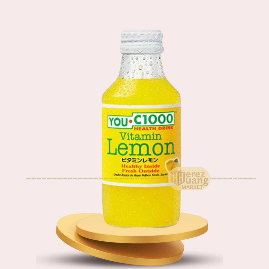 YOU C1000 Orange Lemon 140Ml / YOU C 1000 Jeruk Lemon Per 1 Dus ( Isi 30 Botol )