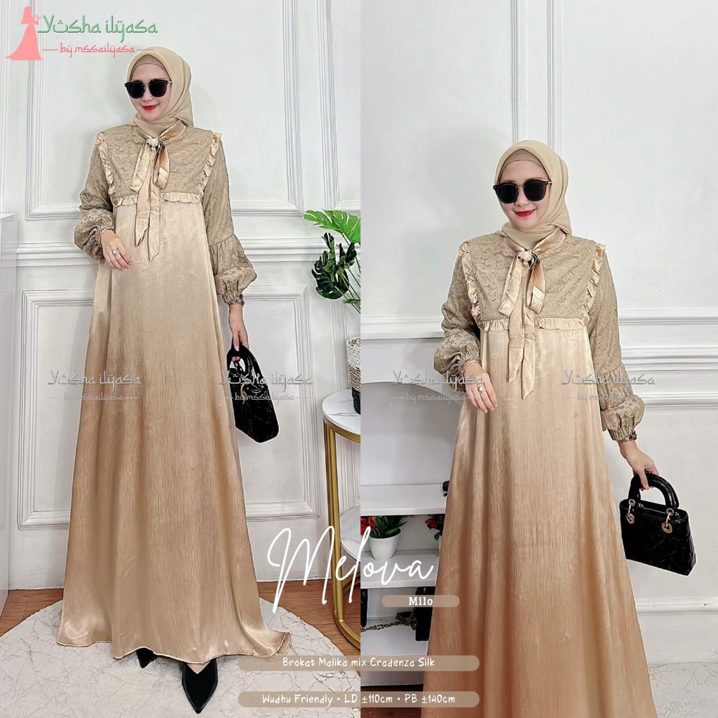 Melova Dress BY Yusha ILyasa