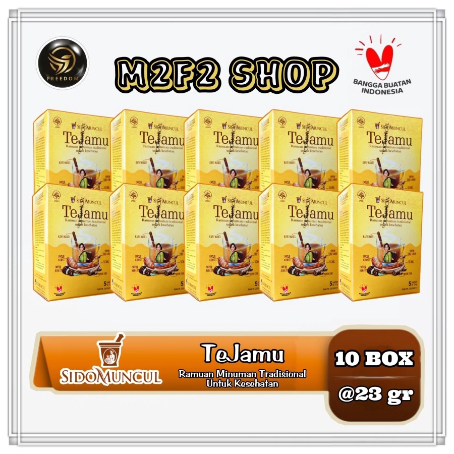 

Sido Muncul Tejamu Bubuk Ramuan Tradisional - 23 gr (Kemasan 10 Box)