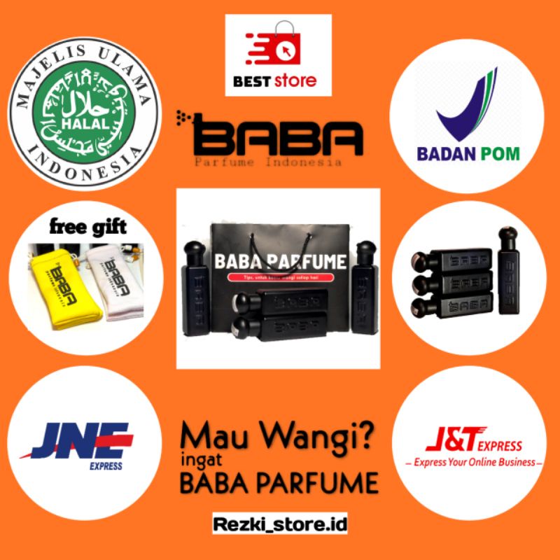 Baba parfum BABA PARFUM INDONESIA Baba parfum ORIGINAL 100%  Baba parfum reguler Parfum cowok/pria P