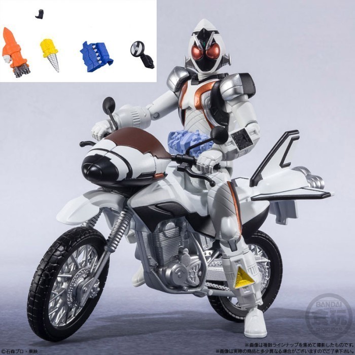 Shodo KR X 14 - Fourze ,Machine Massigler, Weapon parts set 3 Bandai
