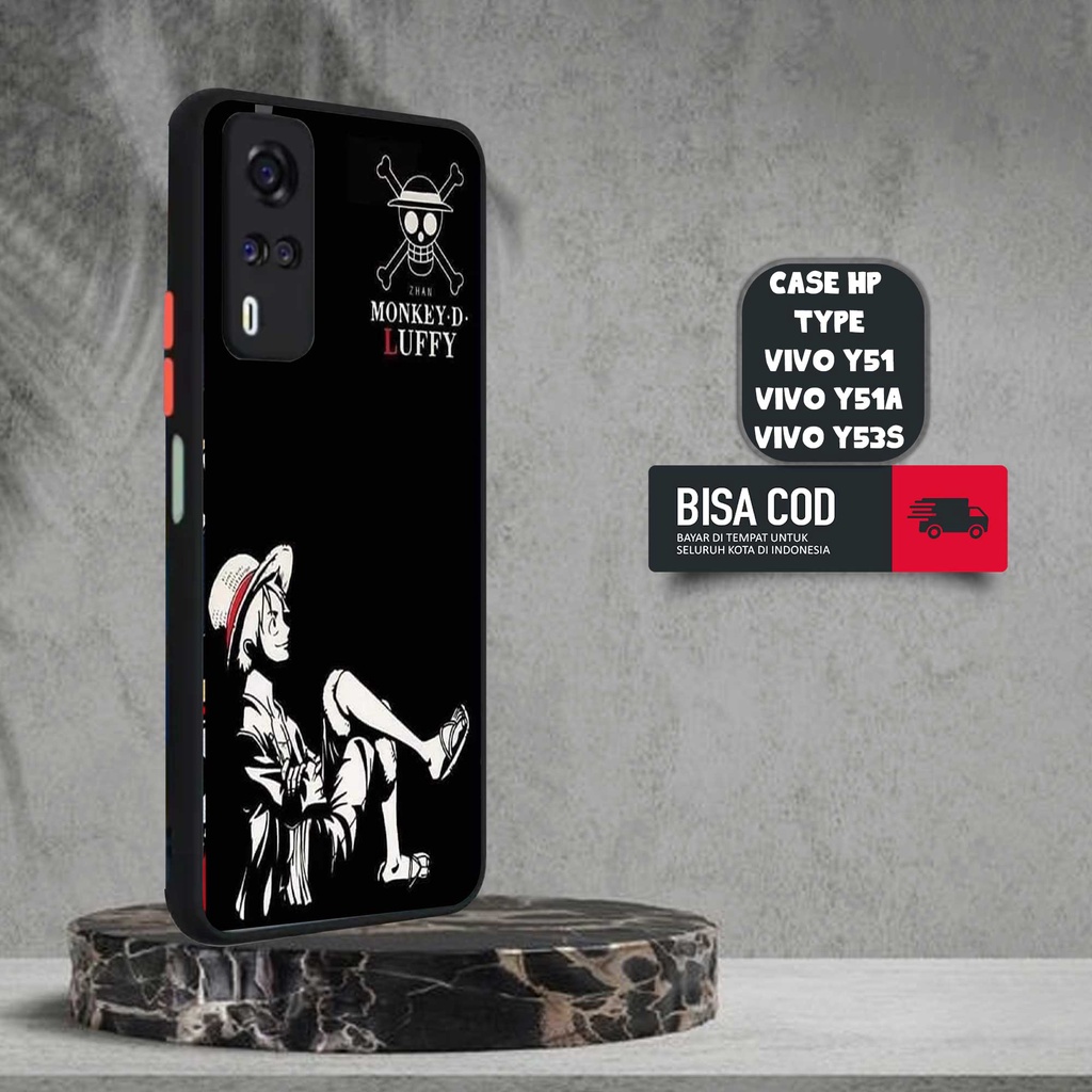CASE VIVO Y51 / Y51A / Y53S [ANIME OP] TERLARIS CASING VIVO Y51 / Y51A / Y53S TERBARU DOVE MATTE FUZ