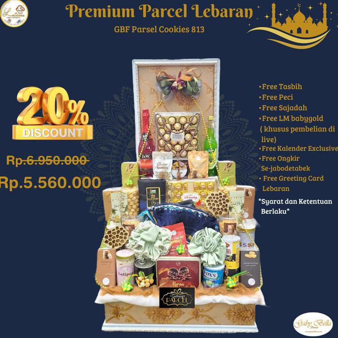 

Parcel Lebaran Gbf 813, Hamper Cookies, Hamper Lebaran, Hamper Premium Keranjangdilan