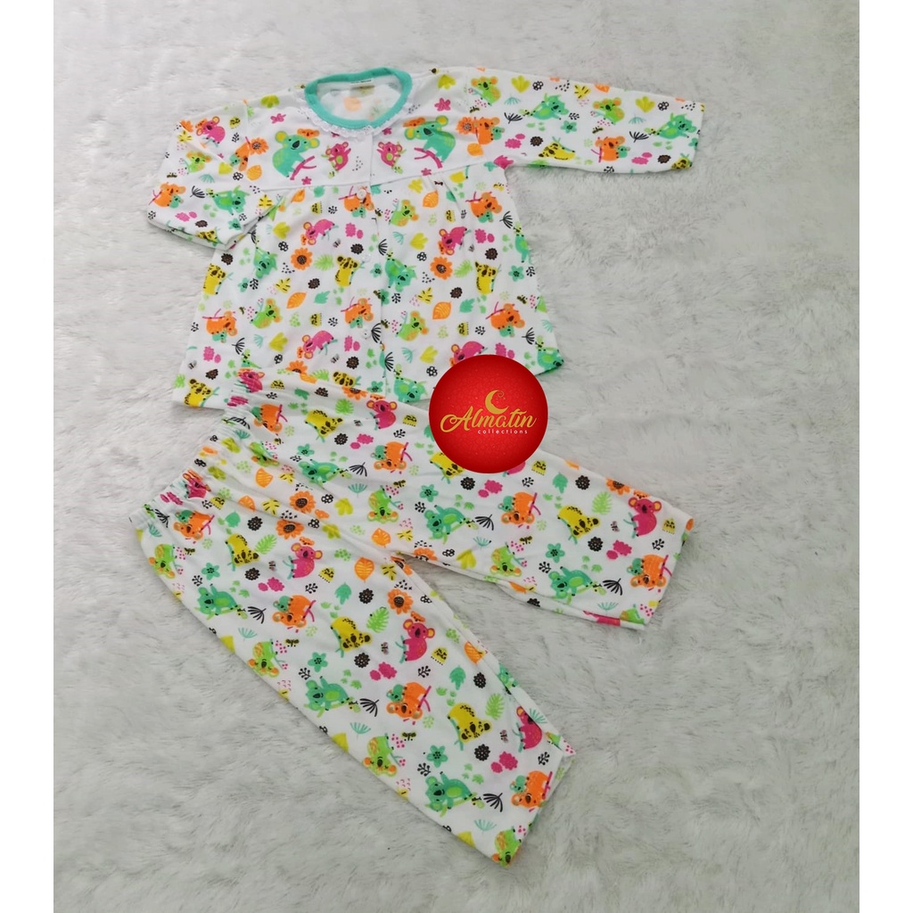 Baju bayi Setelan Panjang/Piyama anak perempuan/Baju tidur bayi/Baju Bayi murah