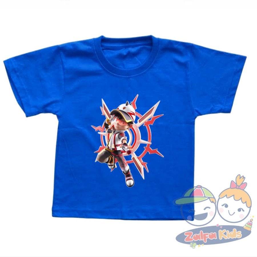 BAJU ANAK KAOS ANAK LAKI-LAKI & PEREMPUAN BOBOIBOY GALAXY