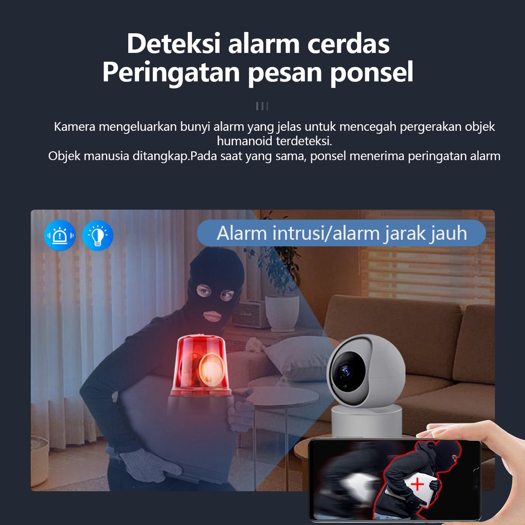 XIHANCAM IP Camera Cctv Wifi Kamera Cctv Murah 4MP Smart Cctv Wireless Kamera HP Jarak Jauh Kamera Pengintai Indoor PTZ Iot Home Automation