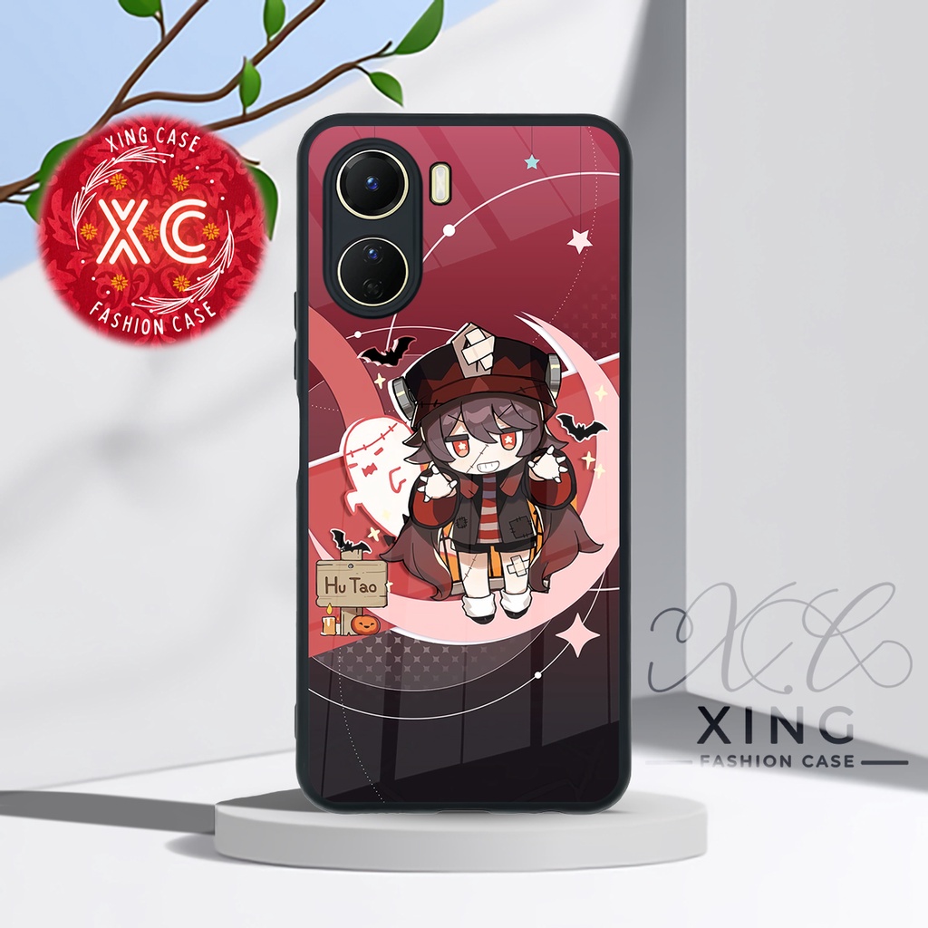 |GI02| XING CASE HP VIVO Y21 Y21A Y21E Y21S Y21T Y32 Y33T Y33S GLOSSY KILAU EFEK KACA | REQUEST CASE