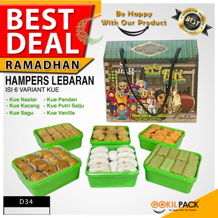 

KUE LEBARAN|HAMPERS|IDUL FITRI|KUE KERING|PARCEL|PAKET|D34