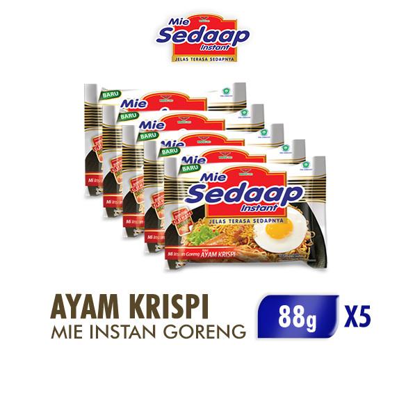 

Sedaap Mie Instan Ayam Krispi 84 Gr X 5 Pcs - Best Store