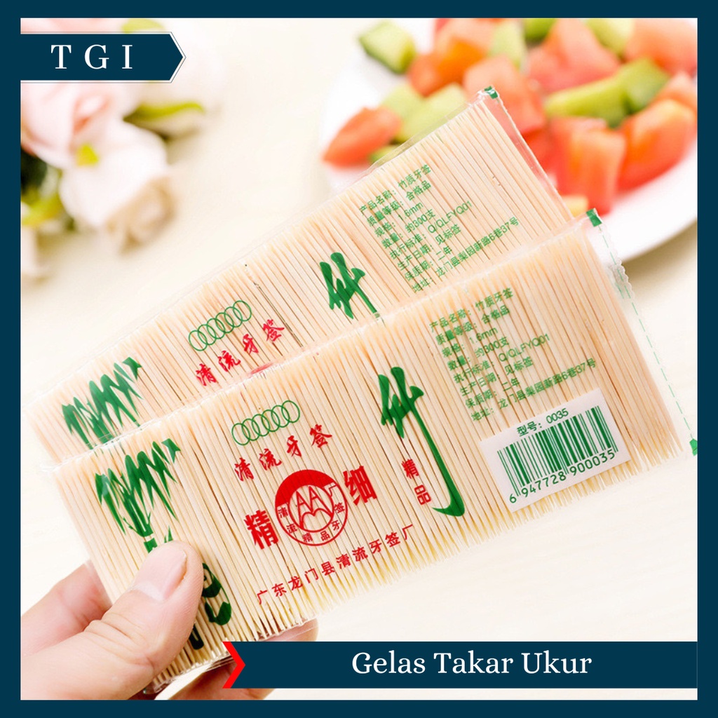 TGI - TUSUK GIGI REFILL /  DONGKRAK GIGI / TUSUK GIGI BUAH PEMBERSIH GIGI