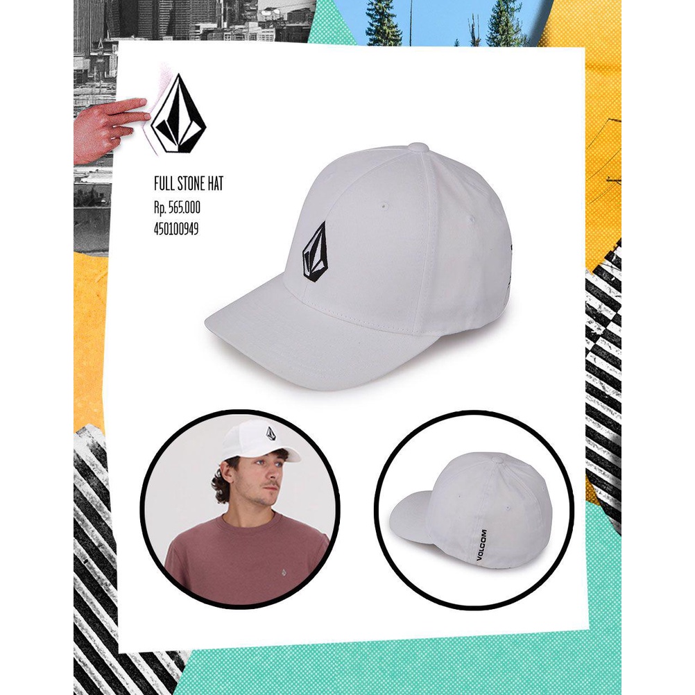 RAYSURF VOLCOM TOPI PRIA 450100949 ORIGINAL