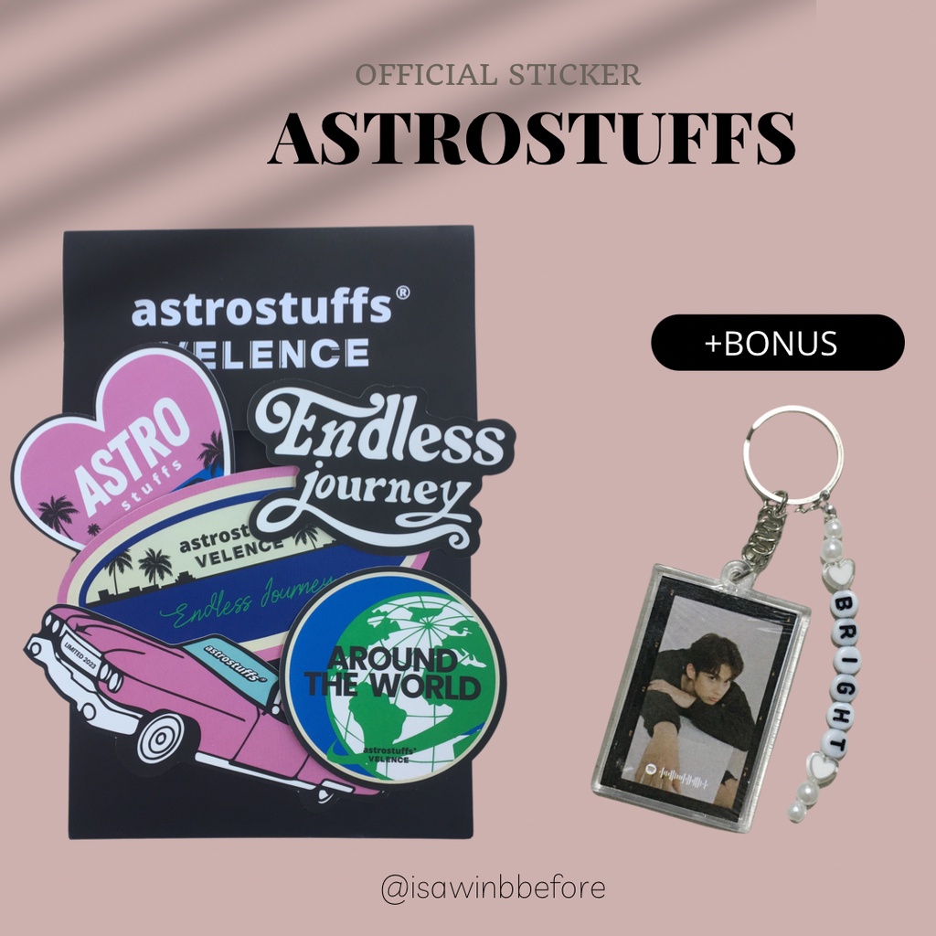 [READY STOCK] OFFICIAL STICKER ASTRO STUFFS X VELENCE LIMITED 2023 ENDLESS JOURNEY STICKER PACK