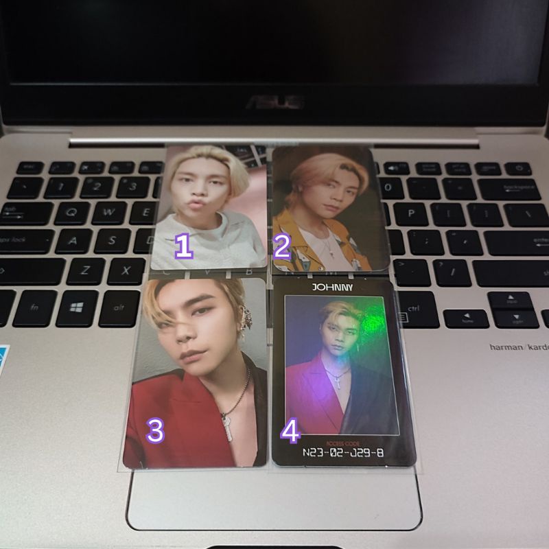Photocard Johnny Suh NCT 127 Photocard Johnny Suh favorite yzy retro house arrival access card reson